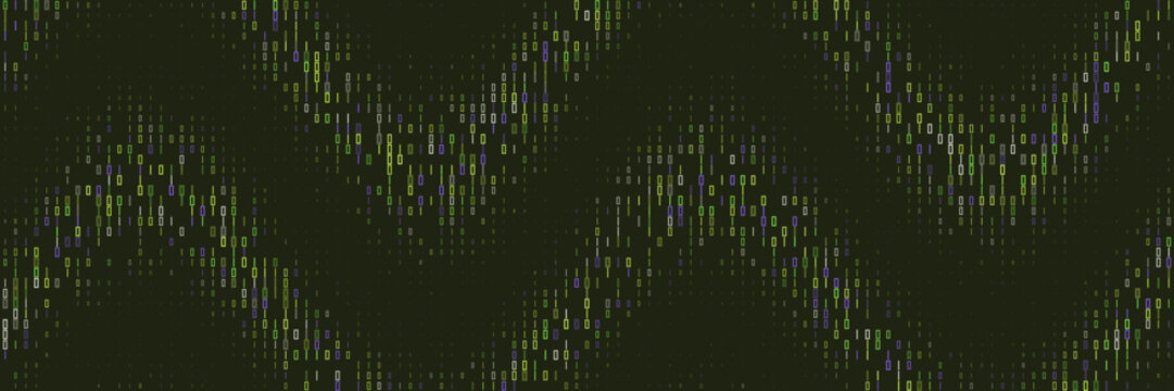 Cybersecurity Data Encryption Stream, Digital Forensics Visualization, Abstract Tech Background