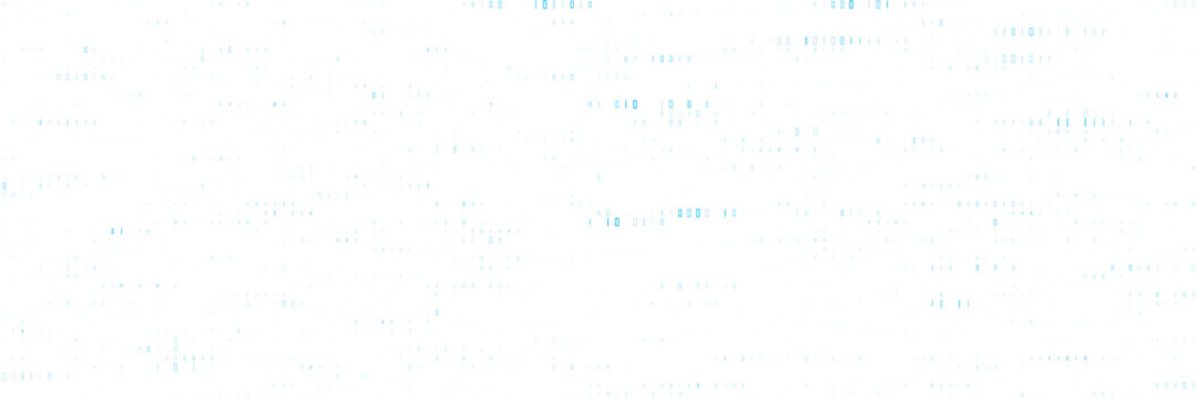 Minimalist Quantum Computing Data Stream Background with Subtle Binary Code Pattern
