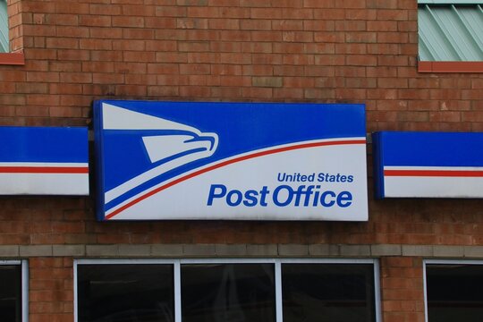US Mail store. United States Postal Service is responsible for providing postal service in the United States