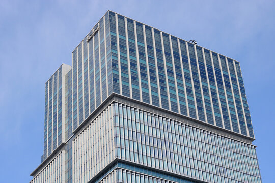 TOKYO, JAPAN - January 24, 2026: Top of the Tokyo Garden Terrace Kioicho, a mixed-use development in Tokyo's Chiyoda Ward.