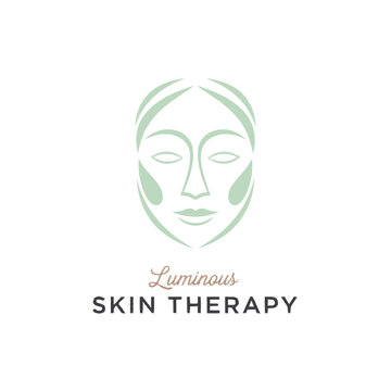 Luminous Skin Therapy Logo Design.