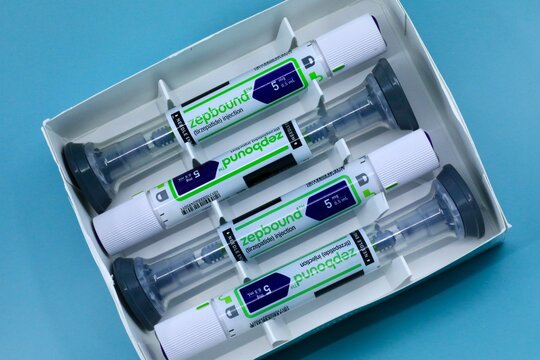 Zepbound injection pen from Eli Lilly is an injectable prescription medicine that may help adults with obesity, or with excess weight (overweight)