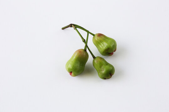 Rose apple (or Java apple) is a tropical fruit that is popular in Thailand.