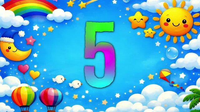 Numbers 1 to 10 Counting for Kids Learning