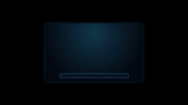 Futuristic AI Interface Typing Prompt to Generate Marketing Strategy