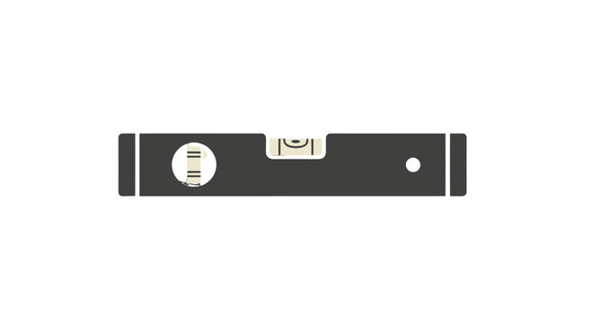 Simple Black Modern Digital Level Tool.