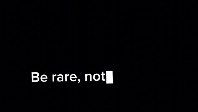 Be Rare, Not Average | Success Mindset Animation