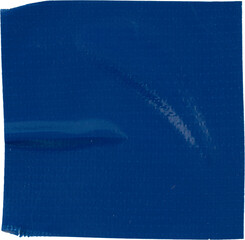 Fototapeta premium Blue Crumpled Packaging Adhesive Tape