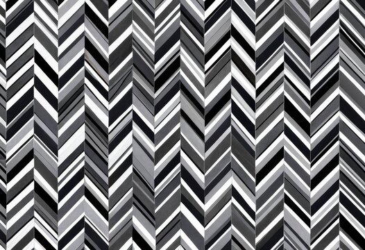Abstract monochrome herringbone pattern texture background
