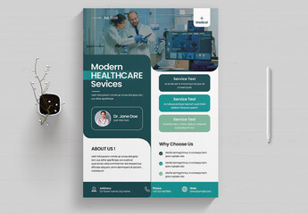 Medical Healthcare Flyer Template