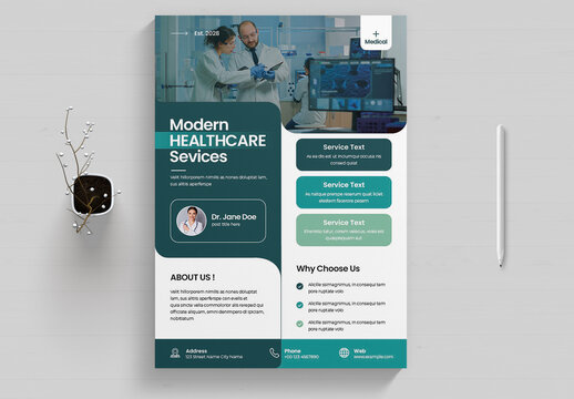 Medical Healthcare Flyer Template