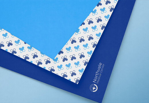 Medical Branding Stationery Mockup PSD