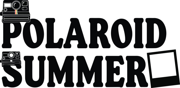 Polaroid Summer with Cameras and instant camera polaroid camera