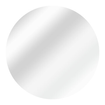 Circle shiny reflection translucent isolated on transparent backgrounds illustration png