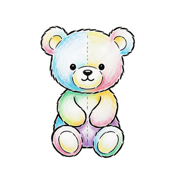 Colorful hand-drawn illustration of a beautiful flower bouquet in a blue vase.