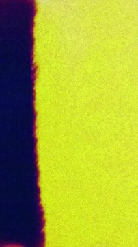 Realistic film burn simulation with light leaks and vintage camera lens distortion and blur