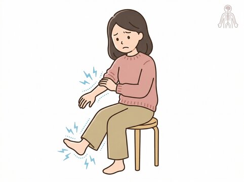 しびれ イラスト」の写真素材 | 4,432件の無料イラスト画像 | Adobe Stock