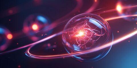 Obraz premium Clean UI Showing Quantum Gate Sequence in Highly Detailed Visualization for Quantum Computing and Circuit Simulation