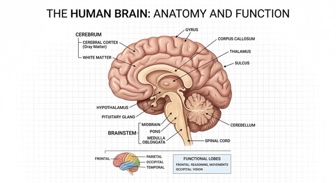 human brain anatomy