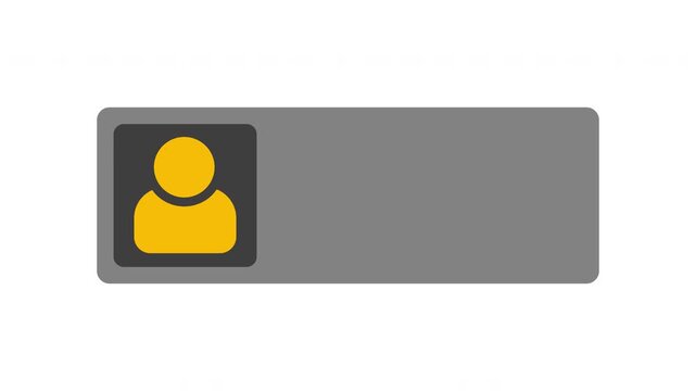 User Review Card Five Star Rating Motion Icon with Profile Avatar Feedback Testimonial Interface Customer Satisfaction Display Ecommerce and Fintech Application Transparent Alpha Channel