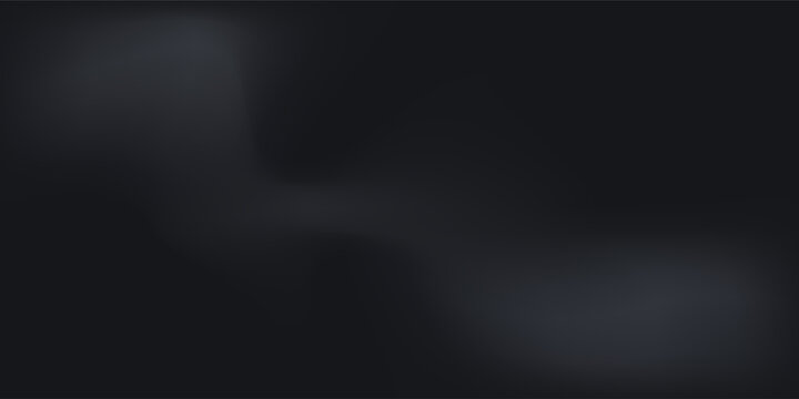 Crome Black vector. Limbo dark grey spotlight background. Abstract 3d backdrop for product presentation. Minimal luxury