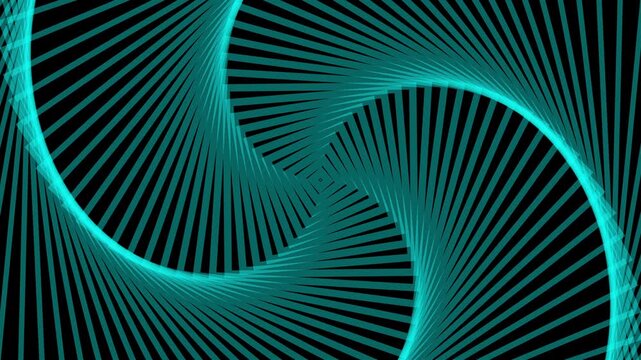 A spiral design with a dark green background, creating a more mysterious effect. The darker tone enriches the visual impression with a strong contrast.