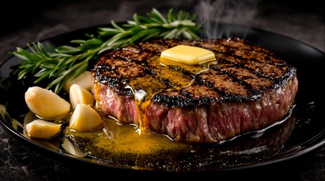 Delicious Gourmet Food and Refreshing Drinks in Professional Photography Style, Ultra Realistic High Quality Image