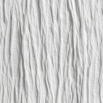 Seamless crinkled crepe paper texture strechy craft background isolated.