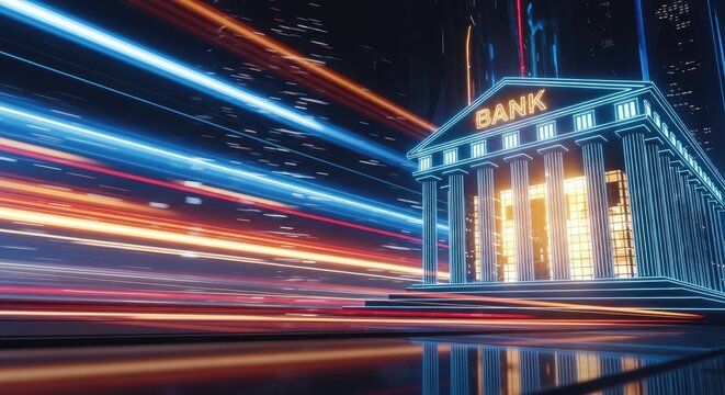 Tower bridge at night with streaking light trails london uk