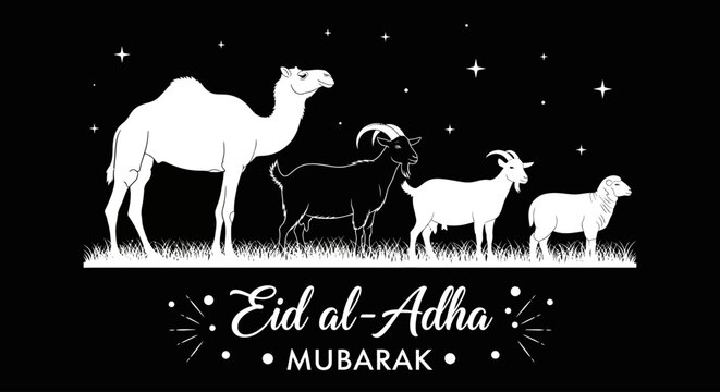 Eid al-Adha Mubarak - A Celebration of Sacrifice and Community with Animals