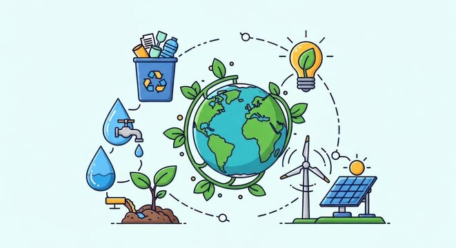 Eco-Friendly Concepts for Sustainable Development and Clean Energy