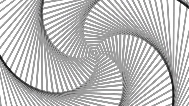 A grayscale spiral design, offering a soft contrast and smooth flow that creates a calm, minimalist effect.