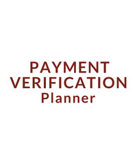 Obraz premium Payment Verification Planner for Financial Validation and Approval, Payment Check Worksheet, Accounting Approval Sheet, Payment Verification Log, Finance Audit Organizer