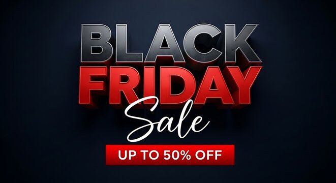 Black friday sale advertisement up to 50 off deals and discounts