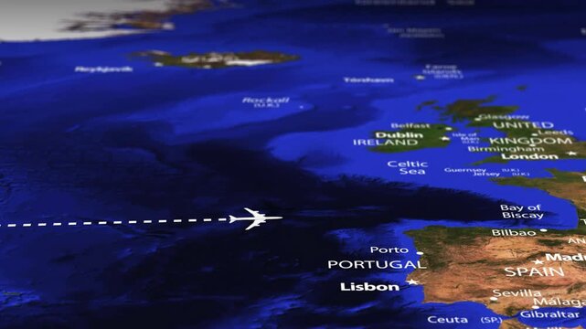 Flight From New York USA to Ljubljana SLOVENIA with flag pins