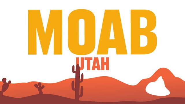 moab utah with stunning desert views