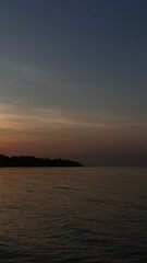 Fototapeta premium sunset over the sea