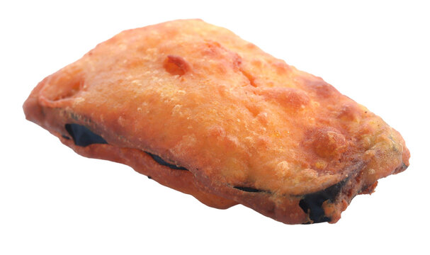 Beguni made of sliced brinjal