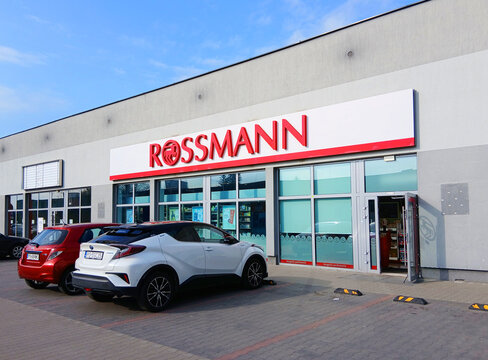 Poznan, Poland - 4 April 2026: Rossmann store.