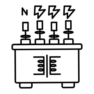 Transformator unit icon