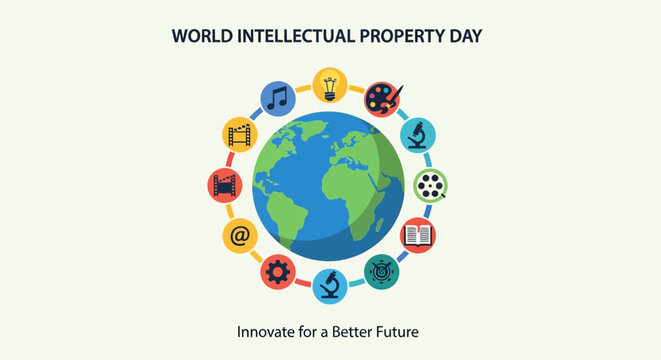 World Intellectual Property Day innovation concept.