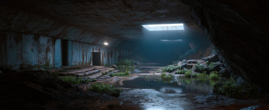 weathering the storm in a sturdy subterranean shelter generative ai is like finding a cozy cave