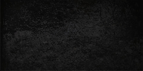 Fototapeta premium A dark grunge wallpaper featuring a rough black and white paper texture with a blank gray macro surface and an old textured metal pattern material