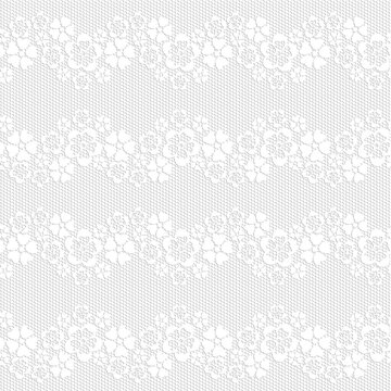 White Lace Overlay. Fabric texture embroidery