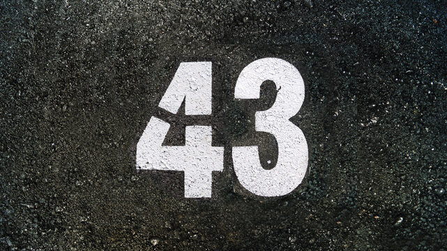 Number forty three, 43
