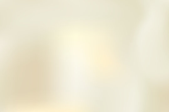 Foil gradient background with nacre or pearl colors and glamour gradation in warm color. Opalescent ivory silk for luxury fashion and elegant presentation. Vector calm neutral bg.
