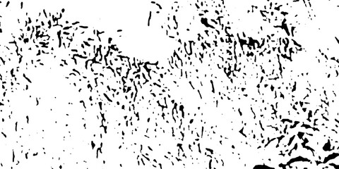 Fototapeta premium Distressed grain texture vector illustration dirt messy splash overlay and black and white Dust distress grungy effect paint. Vertical scratch rustic surface effect monochrome texture composed dust.
