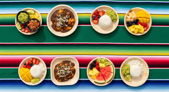 Variety of Fruit and Dessert Bowls.