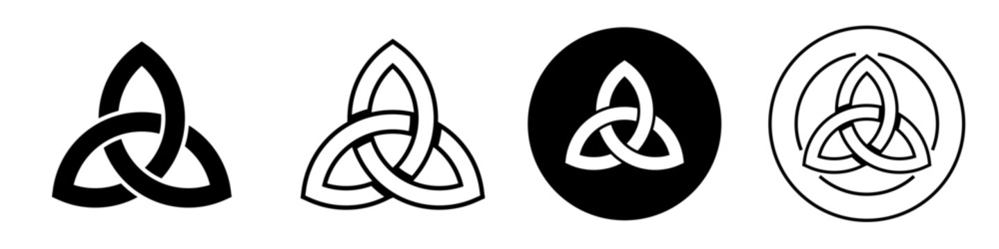 Trinity symbol vector. Trinity logo