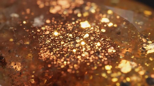 Gold Glitter Sparkle Abstract Texture